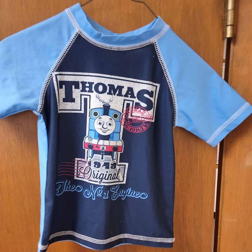 Blue Thomas the Tank Engine Shirt